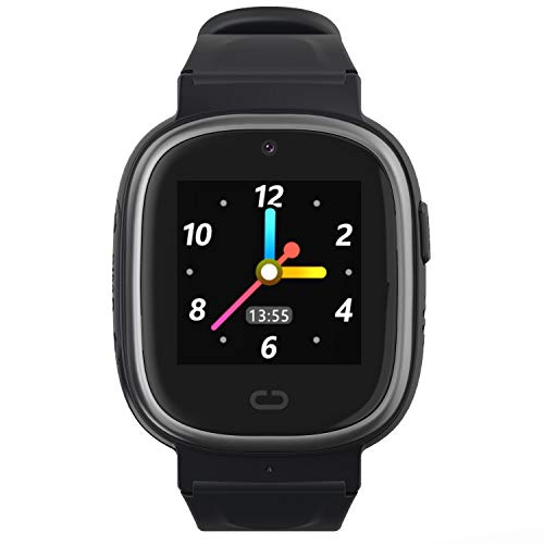 MY WATCH ★ Reloj GPS Niños 2.0 Smartwatch para Niños Color Negro Resistente al Agua Pantalla Táctil Reloj Niño GPS Localizador y Llamadas, WiFi, LBS, Voz, Cámara, SOS Batería 520 Mah