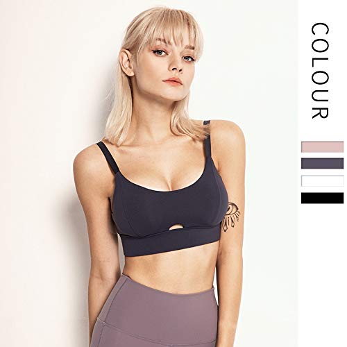 MYERZI Fitness Las Mujeres Ajustable Yoga Suspender Sostén Deportivo con Pecho del cojín de Vuelta Corriendo Yoga Chaleco a Prueba de Golpes Activo Desgaste sin Fisuras Top Gym Ropa Gimnasia MYERZI Fitness Las Mujeres Ajustable Yoga Suspender Sostén Deportivo con Pecho del cojín de Vuelta Corriendo Yoga Chaleco a Prueba de Golpes Activo Desgaste sin Fisuras Top Gym Ropa Gimnasia