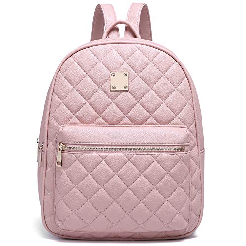 Myhozee Bolsos Mochila Mujer Casual - Impermeable Mochilas Mujer Cuero de PU Bolsa de Mano Viager Escolar para Mujeres Señoras -Rose Myhozee Bolsos Mochila Mujer Casual - Impermeable Mochilas Mujer Cuero de PU Bolsa de Mano Viager Escolar para Mujeres Señoras -Rose