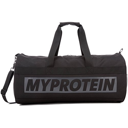 Myprotein Barrel Bag Bolso Deportivo, Adultos Unisex, Negro (Negro), Talla Unica Myprotein Barrel Bag Bolso Deportivo, Adultos Unisex, Negro (Negro), Talla Unica