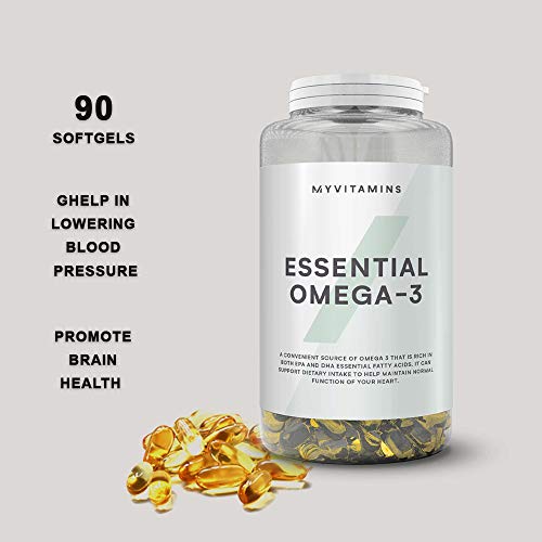 Myprotein Essential Omega-3 (90 caps) 90 Unidades 90 g Myprotein Essential Omega-3 (90 caps) 90 Unidades 90 g