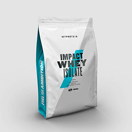 MyProtein Impact Whey Isolate Proteína de Suero, Sabor Vainilla Natural - 5000 gr