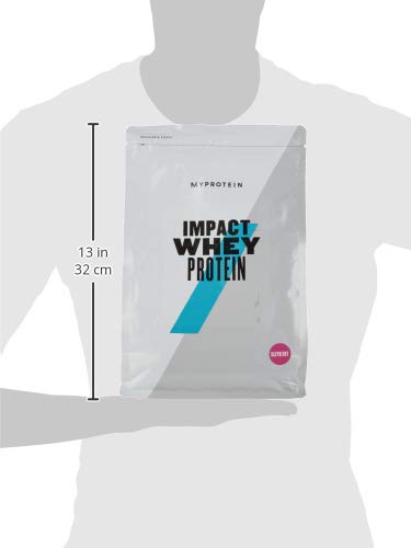 MyProtein Impact Whey Proteína de Suero, Sabor Frambuesa - 1000 gr