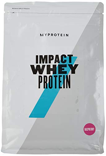 MyProtein Impact Whey Proteína de Suero, Sabor Frambuesa - 1000 gr