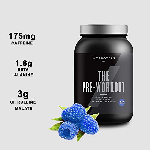 MyProtein MYPRE Fórmula Pre-Entrenamiento, Sabor Frambuesa Azul, 420 gr