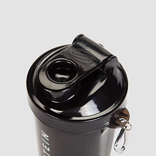 MyProtein Shaker Slim Botella Negra - 500 ml