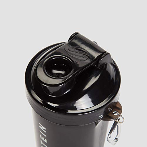 MyProtein Shaker Slim Botella Negra - 500 ml MyProtein Shaker Slim Botella Negra - 500 ml