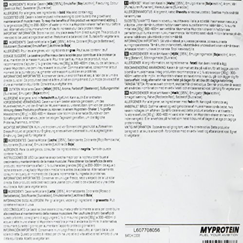 MyProtein Slow-Release Casein (2500G) 2500 g MyProtein Slow-Release Casein (2500G) 2500 g