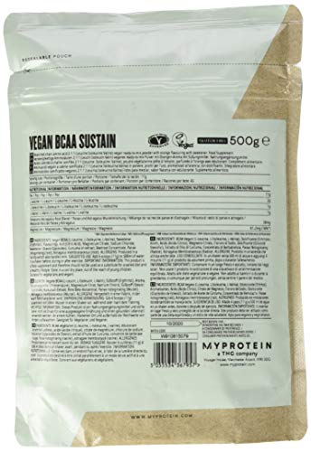 Myprotein Vegan BCAA Sustain (500g) 1 Unidad 500 g