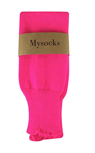 Mysocks calentadores neón rosado