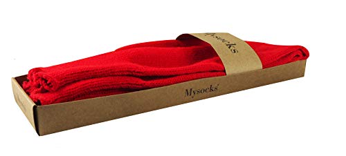 Mysocks calentadores rojo