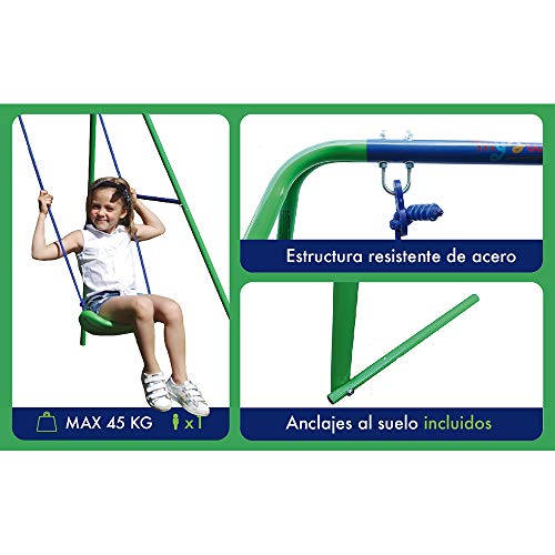 MySwing Columpio niños 11 Individual para jardín