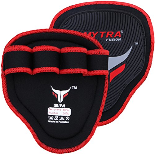 Mytra Fusion Grip Pads Gym Bar Grips Gym Hand Grip Gloves