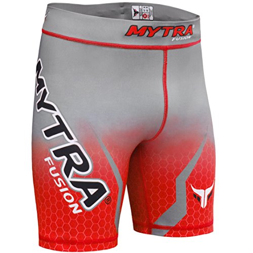 Mytra Fusion Tudo – Pantalones Cortos de compresión Shorts MMA térmica compresión Pantalones Cortos Crossfit Base Capa Running Short Heat Gear Trunks Vale Tudo (Gery, tamaño Grande), Color Rojo Mytra Fusion Tudo – Pantalones Cortos de compresión Shorts MMA térmica compresión Pantalones Cortos Crossfit Base Capa Running Short Heat Gear Trunks Vale Tudo (Gery, tamaño Grande), Color Rojo