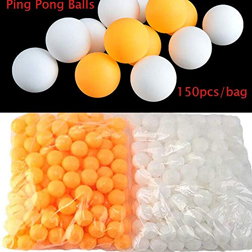 MZY1188 150pcs / Bag Bolas de Ping Pong, Pelota de Tenis de Mesa Deportiva Bolas de Ping Pong de 40 mm de diámetro para Entrenamiento