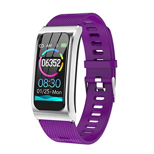N-B Reloj Inteligente Impermeable Electrónico Reloj Fitness Tracker Pantalla de Color Frecuencia Cardíaca Pulsera Deportiva Bluetooth