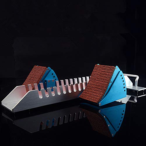 N / C Bloque de Salida, Dispositivo de Carrera de Entrenamiento de Velocidad, Saltador de aleación de Aluminio, Saltador Ajustable, Equipo de Deportes de Pista y Campo