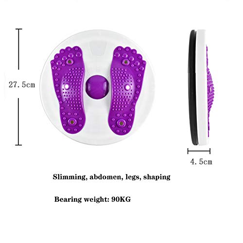 "N/A" Tabla De Disco De Torsión De Cintura Ejercicio Aeróbico Fitness Reflexología Imanes Tabla De Equilibrio Equipo De Ejercicio(Color:Rosado)