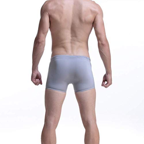 N/A Trajes de baño para Hombres Bañadores de Alta Elasticidad Bañadores de natación para Culturismo Fitness, Transpirables, Impermeables, Que absorben la Humedad, La Playa, Surf, Ocio