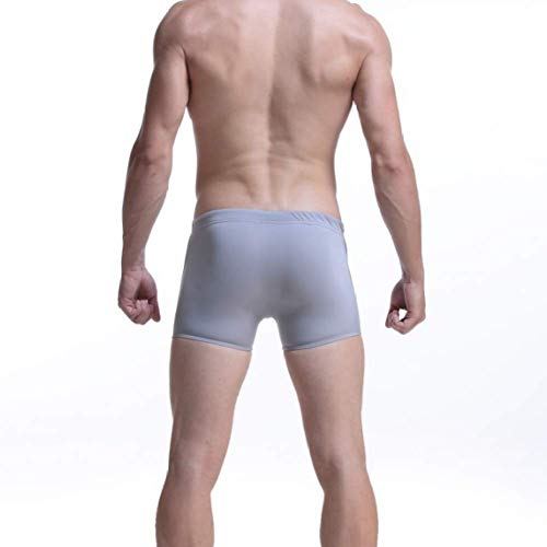 N/A Trajes de baño para Hombres Bañadores de Alta Elasticidad Bañadores de natación para Culturismo Fitness, Transpirables, Impermeables, Que absorben la Humedad, La Playa, Surf, Ocio