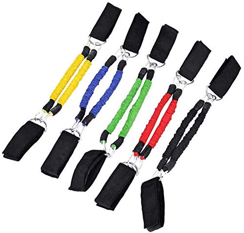 N\A ZT Aceleración de Velocidad de Las piernas Bands Multifunction Resistencia Resistencia Resistencia Training Fitness Salud Resistencia Sprint cinético Entrenamiento Conjunto de 4 Piezas