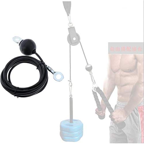 N/A/a 2X Cable de Alambre de Acero, Equipo de Gimnasio, Polea, Cable de Repuesto Desplegable LAT N/A/a 2X Cable de Alambre de Acero, Equipo de Gimnasio, Polea, Cable de Repuesto Desplegable LAT