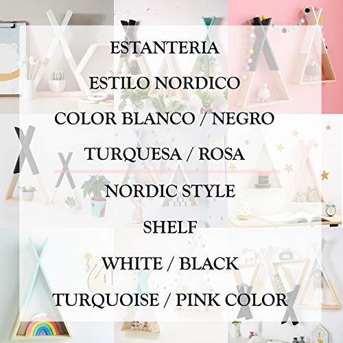 Nacnic Estanteria de Pared Estilo nordico Rosa. Estante Triangulo de Madera. Estante habitacion Infantil, Salon, Bebe. Almacenamiento estanteria Triangular de Madera. Grande Nacnic Estanteria de Pared Estilo nordico Rosa. Estante Triangulo de Madera. Estante habitacion Infantil, Salon, Bebe. Almacenamiento estanteria Triangular de Madera. Grande