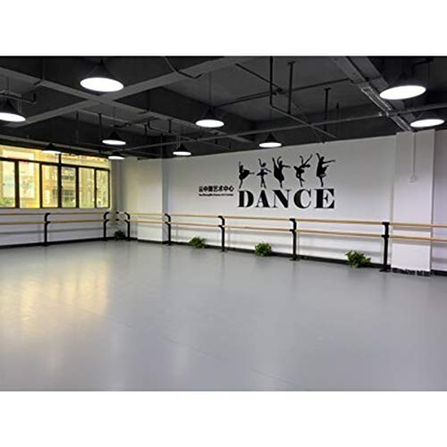 Nai-storage Barra Ballet, Barra Elástica Fija De Aterrizaje De Madera Maciza Barra Ballet De Estudio Danza Doble Poste Ajustable En Altura Interior (Color : Black, Size : 1 m) Nai-storage Barra Ballet, Barra Elástica Fija De Aterrizaje De Madera Maciza Barra Ballet De Estudio Danza Doble Poste Ajustable En Altura Interior (Color : Black, Size : 1 m)