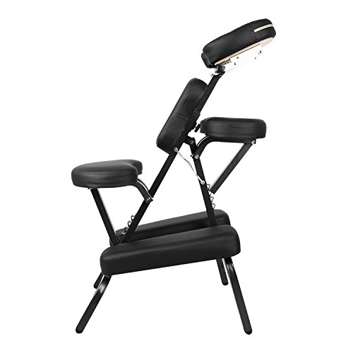 Naipo Silla de Masaje Plegable Ligera y Portátil para Fisioterapia, Tatuaje y Rehabilitación con Reposabrazos Ajustable, Soporte Pectoral, Reposacabezas y Funda de Transporte Oxford Negro (9.3 kg) Naipo Silla de Masaje Plegable Ligera y Portátil para Fisioterapia, Tatuaje y Rehabilitación con Reposabrazos Ajustable, Soporte Pectoral, Reposacabezas y Funda de Transporte Oxford Negro (9.3 kg)