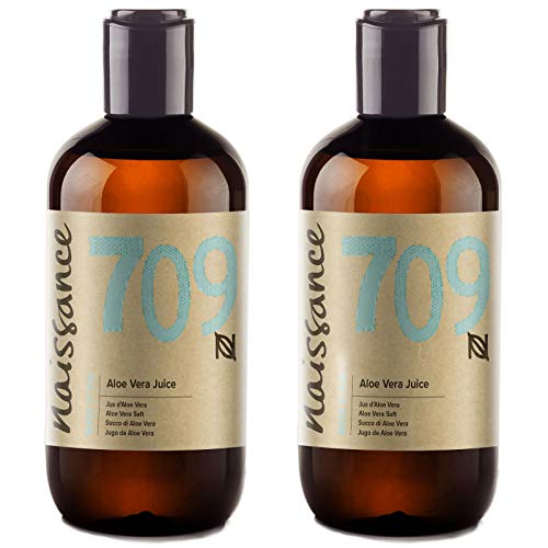 Naissance Jugo de Aloe Vera Grado Cosmético - Ingrediente Natural - 500ml (2X250ml)