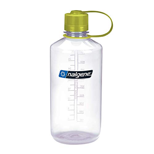 Nalgene BIDON 1L Boca Estrecha TRANSPA 1 l, Unisex Adulto, Transparente, 1 litro