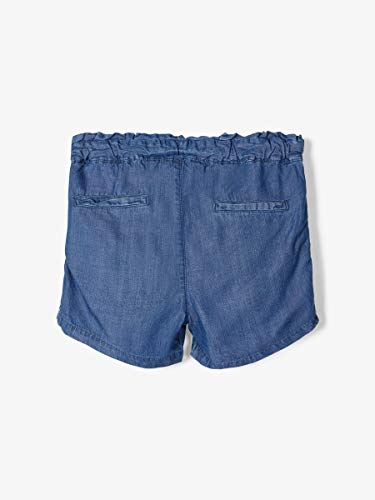 NAME IT Nkfrandi Dnmtakaren 2301 Shorts Noos Pantalones Cortos, Denim Azul Medio, 164 para Niñas