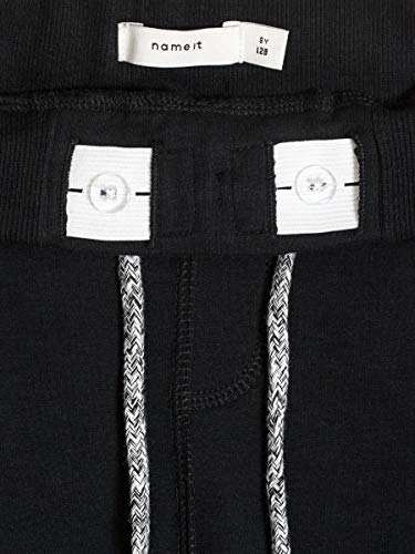 NAME IT Nkmhonk BRU Swe Pant Noos Pantalones, Negro (Black), 116 para Niños