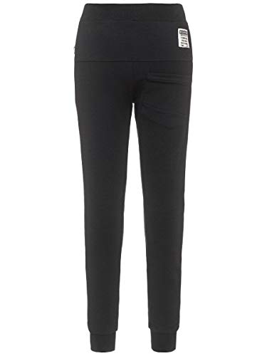 NAME IT Nkmhonk BRU Swe Pant Noos Pantalones, Negro (Black), 116 para Niños