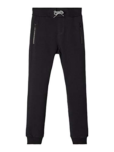 NAME IT Nkmhonk BRU Swe Pant Noos Pantalones, Negro (Black), 116 para Niños