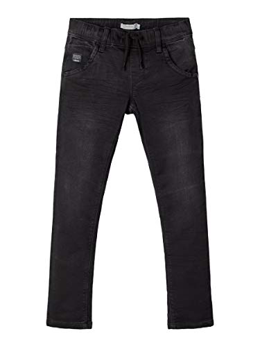 NAME IT Nkmrobin Dnmtom 7080 Swe Pant Noos Jeans, Negro (Black Denim Black Denim), 152 para Niños