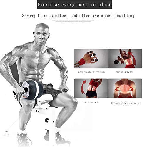 NAN liang- Ruedas Abdominales Apoyabrazos Con Rodillos AB Y Almohadillas Para Los Codos Y Baja Dificultad Ejercicio Y Estado Físico Equipo De Abdominales Gimnasio En Casa Tonificación Y Ajuste Del Núc NAN liang- Ruedas Abdominales Apoyabrazos Con Rodillos AB Y Almohadillas Para Los Codos Y Baja Dificultad Ejercicio Y Estado Físico Equipo De Abdominales Gimnasio En Casa Tonificación Y Ajuste Del Núc