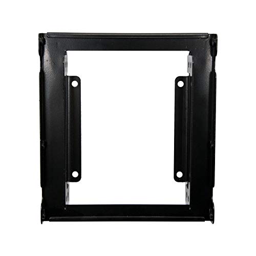 NanoCable 10.99.0002 - Adaptador metálico de 3.5" para Instalar 2 Discos Duros de 2.5" en Ordenador, Color Negro NanoCable 10.99.0002 - Adaptador metálico de 3.5" para Instalar 2 Discos Duros de 2.5" en Ordenador, Color Negro