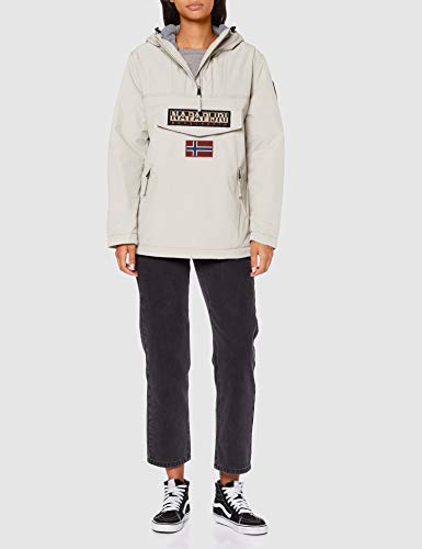 Napapijri Rainforest W PKT 2 Chaqueta, Blanco (Whitecap Gray Ns5), XL para Mujer Napapijri Rainforest W PKT 2 Chaqueta, Blanco (Whitecap Gray Ns5), XL para Mujer