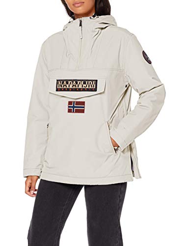 Napapijri Rainforest W PKT 2 Chaqueta, Blanco (Whitecap Gray Ns5), XL para Mujer Napapijri Rainforest W PKT 2 Chaqueta, Blanco (Whitecap Gray Ns5), XL para Mujer