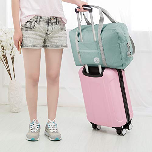 Narwey Plegable Bolsa de Viaje Bolsa de Mano Equipaje Equipado Weekender Deporte Nocturno Duffle para niños niñas Mujeres