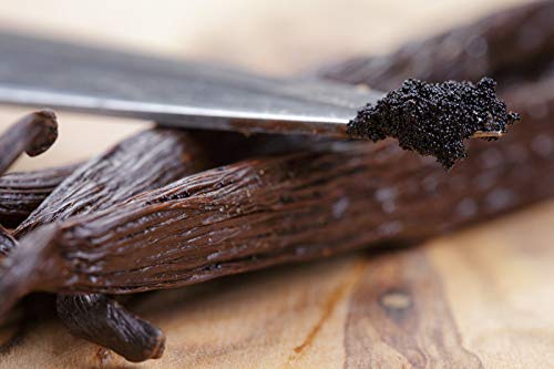 Native Vanilla - Vainas frescas de vainilla tahitiana para extractos - Semillas de grado B al por mayor - 10 vainas