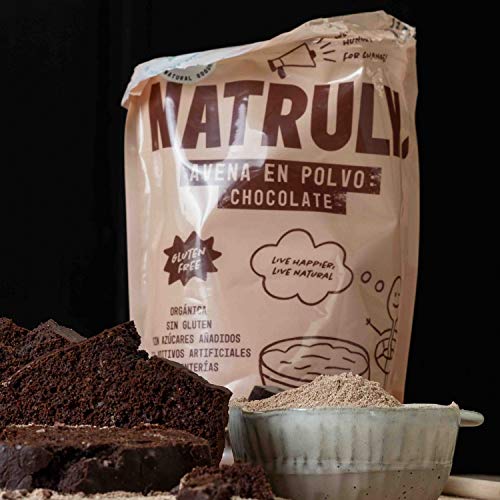 NATRULY Harina de Avena 2 Sabores BIO Avena en Polvo Sin Azúcar, Sin Gluten, 1 KG (antes Natural Athlete) NATRULY Harina de Avena 2 Sabores BIO Avena en Polvo Sin Azúcar, Sin Gluten, 1 KG (antes Natural Athlete)