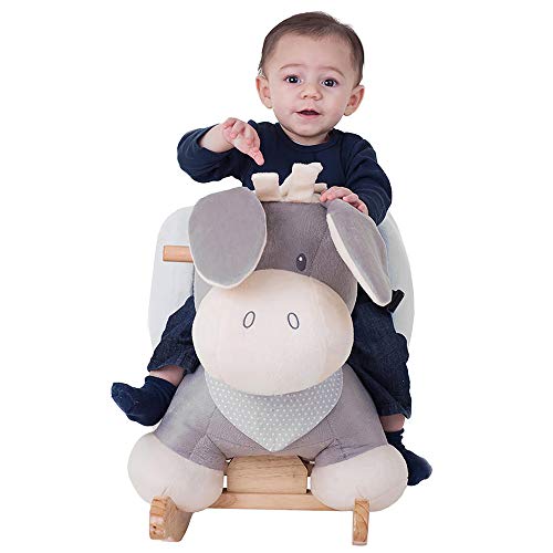 Nattou Balancín el Burro 10-36 meses, Cappuccino Beige, 60 x 39 x 50 cm Nattou Balancín el Burro 10-36 meses, Cappuccino Beige, 60 x 39 x 50 cm