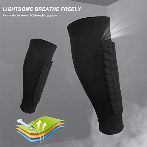 Natuce 1 par FĂștbol Espinilleras Calcetines Fijo Manga Con espuma, Soccer Shin Guard Medias elĂĄsticas Shin Pad Calcetines manga protectora, Niño Juventud adulta - Partido de futbol (Adulto-Negro) Natuce 1 par FĂștbol Espinilleras Calcetines Fijo Manga Con espuma, Soccer Shin Guard Medias elĂĄsticas Shin Pad Calcetines manga protectora, Niño Juventud adulta - Partido de futbol (Adulto-Negro)