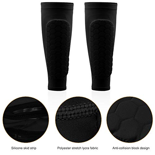Natuce 1 par Fútbol Espinilleras Calcetines Fijo Manga Con espuma, Soccer Shin Guard Sleeves Medias elásticas Shin Pad Calcetines manga protectora, Juventud adulta - Partido de futbol (Niño-Azul) Natuce 1 par Fútbol Espinilleras Calcetines Fijo Manga Con espuma, Soccer Shin Guard Sleeves Medias elásticas Shin Pad Calcetines manga protectora, Juventud adulta - Partido de futbol (Niño-Azul)