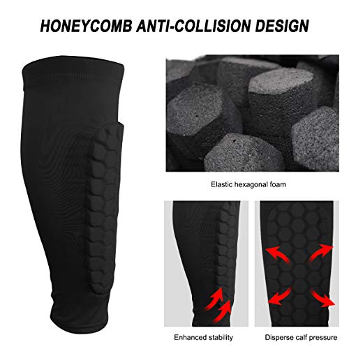 Natuce 1 par Fútbol Espinilleras Calcetines Fijo Manga Con espuma, Soccer Shin Guard Sleeves Medias elásticas Shin Pad Calcetines manga protectora, Juventud adulta - Partido de futbol (Niño-Azul) Natuce 1 par Fútbol Espinilleras Calcetines Fijo Manga Con espuma, Soccer Shin Guard Sleeves Medias elásticas Shin Pad Calcetines manga protectora, Juventud adulta - Partido de futbol (Niño-Azul)