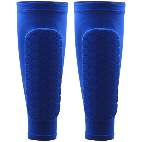 Natuce 1 par Fútbol Espinilleras Calcetines Fijo Manga Con espuma, Soccer Shin Guard Sleeves Medias elásticas Shin Pad Calcetines manga protectora, Juventud adulta - Partido de futbol (Niño-Azul) Natuce 1 par Fútbol Espinilleras Calcetines Fijo Manga Con espuma, Soccer Shin Guard Sleeves Medias elásticas Shin Pad Calcetines manga protectora, Juventud adulta - Partido de futbol (Niño-Azul)