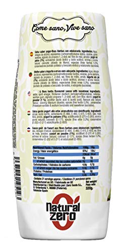 NATURAL ZERO Yogurt Herbs Sauce - 300 gr NATURAL ZERO Yogurt Herbs Sauce - 300 gr