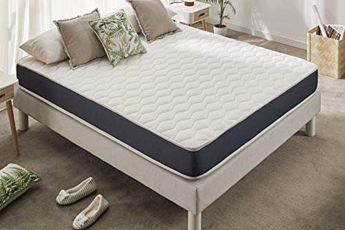 Naturalex | Ergolatex | Colchón 135x190 Cm Calidad Duradera | Adaptabilidad y Confort Equilibrado | Capsulas Refrescantes MemoFeel | Tecnología Blue-Látex Ultima Generación | 7 Zonas de Confort Naturalex | Ergolatex | Colchón 135x190 Cm Calidad Duradera | Adaptabilidad y Confort Equilibrado | Capsulas Refrescantes MemoFeel | Tecnología Blue-Látex Ultima Generación | 7 Zonas de Confort